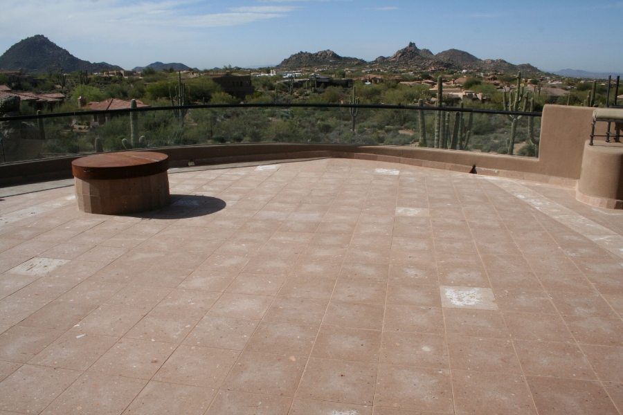 Cantera balcony North Scottsdale | Cantera Exterior | Photo Gallery | Baker's Travertine Power Clean
