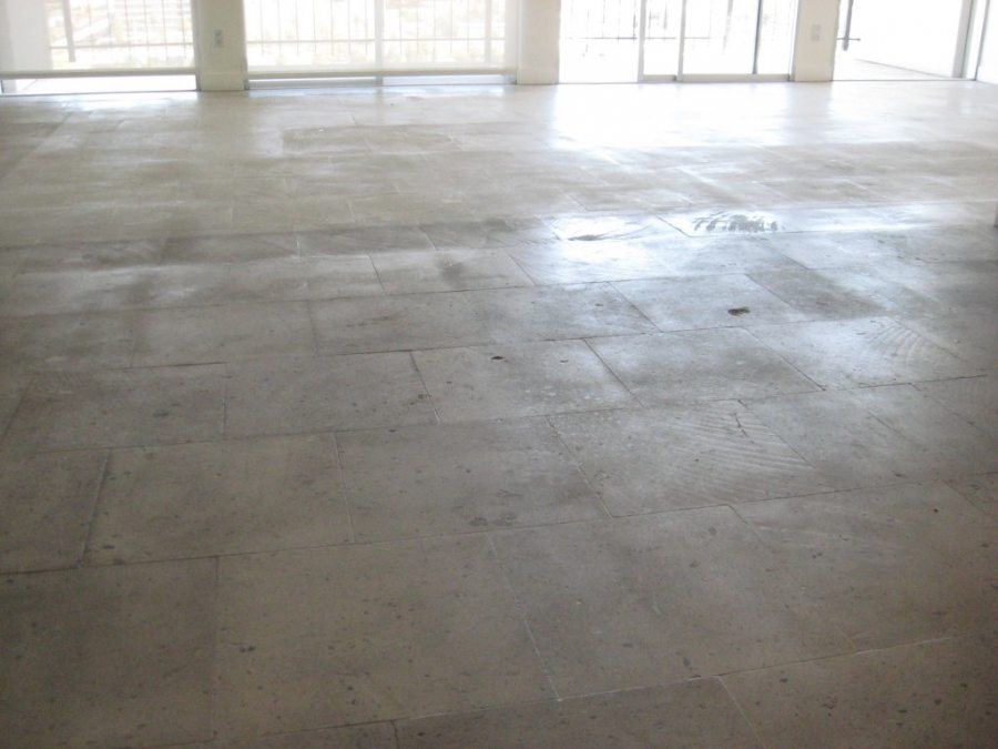 Before: Cantera Downtown Phoenix | Cantera Interior | Photo Gallery | Baker's Travertine Power Clean