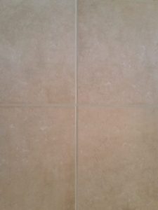 After: Grout lines disappear when color sealed in Scottsdale | Ceramic & Porcelain | Photo Gallery | Baker's Travertine Power Clean