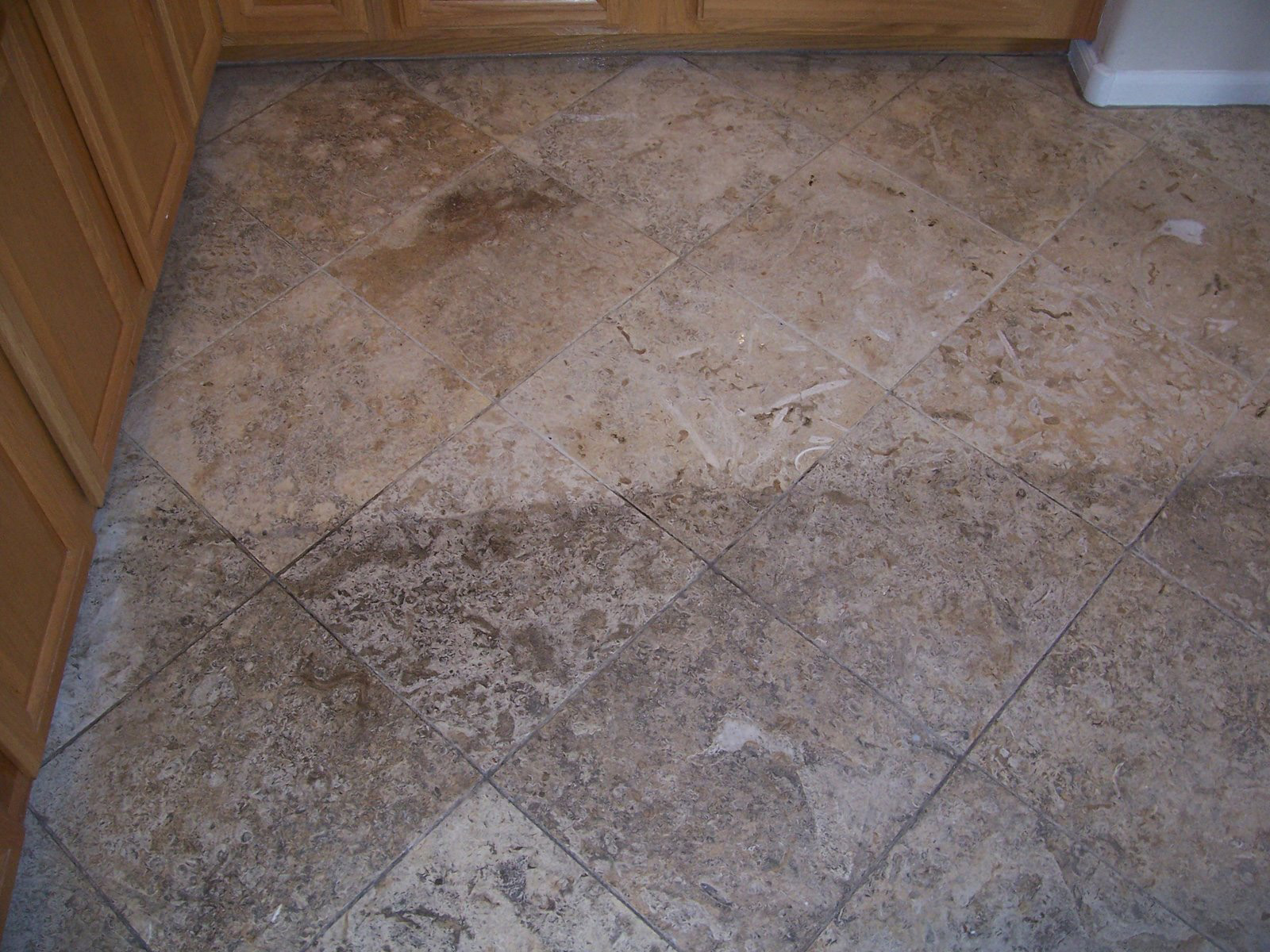Cleaning Process | Photo Galleries | Baker's Travertine Power Clean