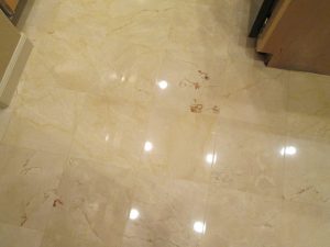 After: Marble kitchen High Gloss | Marble | Interiors | Photo Gallery | Baker's Travertine Power Clean