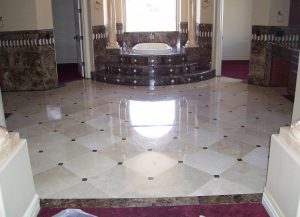 Marble master bath entry | Marble | Interiors | Photo Gallery | Baker's Travertine Power Clean