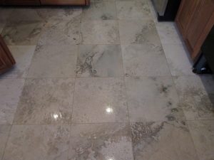 After: Travertine Light Polish in Ahwatukee | Light Polish | Travertine | Baker's Travertine Power Clean